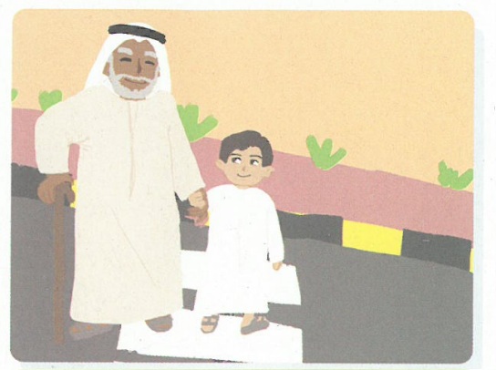 صورة 2: طفل يعبر الشارع بدون انتباه