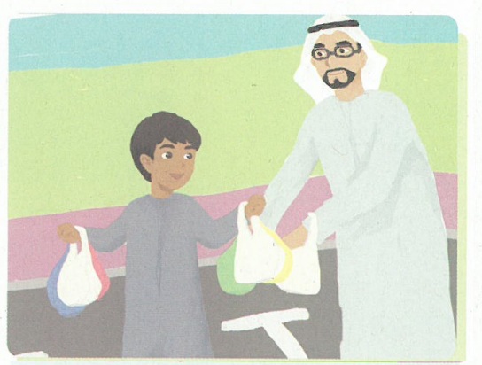 صورة 4: طفل يلعب بالنار